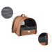 Transportēšanas soma dzīvniekiem – AmiPlay Transport Box New York, L 45 x 29 x 28 cm, brown