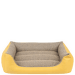 Лежанка для собак – AmiPlay Sofa ZipClean 4 in 1 Morgan M, 68 x 56 x 18 см, yellow