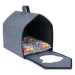 Домик для собак – AmiPlay Dog House Quick Press 2 in 1 Hyge, 33 x 42 x 42 см, gray