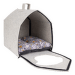 Mājiņa suņiem – AmiPlay Dog House Quick Press 2 in 1 Hyge, 33 x 42 x 42 cm, beige