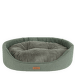 Лежанка для собак – AmiPlay Oval bedding Como, L 58 x 50 x 15 см, green