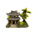 Dekors akvārijam – Pagoda and Plants, 165 mm