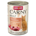 Консервы для кошек – Carny Adult Chicken, Turkey and Duck hearts, 400 г