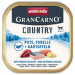 Konservi suņiem – GranCarno Country Turkey, Trout + Potato, 150 g