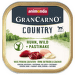 Konservi suņiem – GranCarno Country Chicken, Game + Parsnip, 150 g