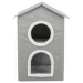 Mājiņa kaķiem – TRIXIE Kimy Cave, Two Floors, 47 × 67 × 47 cm, light grey