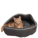 Лежанка для кошек – TRIXIE Timber cuddly cave, 55 см, anthracite