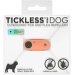 Tickless mini dog - Dobíjateľný ultrazvukový odpudzovač kliešťov a bĺch oranžový 