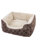 Guļvieta suņiem – Pawise Square Dog Bed, Coffee, M 55 x 45 cm