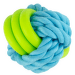 Rotaļlieta suņiem – Pawise Twins rope ball, 7 cm