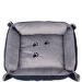 Guļvieta suņiem – Pawise Pet Bed, with Paws, Blue/Grey