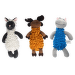 Rotaļlieta suņiem – AFP Fluffy Animal Treasure Box, Plush, dažādi veidi