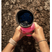 Cestovní láhev a miska Tamer 2v1 600 ml růžová