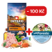 Ontario Adult Medium Fish & Brown Rice 12kg + obojek Foresto pro větší psy se slevou 100 Kč
