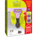 Расческа-фурминатор для кошек - FURminator deShedding tool, для длинной шерсти, S + Безводный спрей