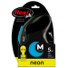 Inerces pavada suņiem – Flexi New Neon Tape M 5 m, Blue