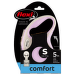 Flexi vôdzka New Comfort páska S 5 m ružová