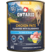 Konservi suņiem – Ontario Adult Chicken Pate Flavoured with Blueberries, 800 g