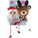 Hračka Magic Cat Winter Tale santa a sob 15cm