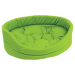 Лежанка для собак – DogFantasy DeLuxe oval bed, 48 x 40 x 15 см, green