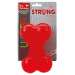 Rotaļlieta suņiem – DogFantasy Good's Rubber Strong toy bone, 16,5 cm, red