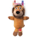 Игрушка для собак – Dog Fantasy, Silent Squeak Lion, Orange, 23 см