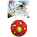 Rotaļlieta suņiem – Dog Fantasy Rubber Ball with tenis ball, red, 7,5 cm