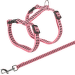 Шлейка с поводком для кошек – Trixie, Cat set with lead, с отражающими элементами, 22–42 см