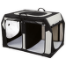 Транспортировочный бокс для животных – Trixie, Vario Double Mobile Kennel, S, 91 x 60 x 61 см, black/grey
