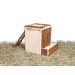Rotaļu tornis grauzējiem – TRIXIE Natural Living play and burrow tower, 25 x 24 x 20 cm