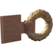 Žvýkací pochoutka Ontario Protein bagel pro malá plemena s příchutí slaniny 8,9 cm