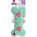 Hračka Dog Fantasy Cuddle kost nahřívací tyrkysová 30 cm