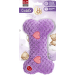 Hračka Dog Fantasy Cuddle kost nahřívací fialová 23 cm