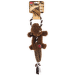 Hračka Dog Fantasy Skinneeez Veverka s provazem 35 cm