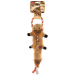 Hračka Dog Fantasy Skinneeez Lev s provazem 35 cm