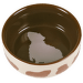 Керамическая миска для грызунов – Trixie, Ceramic bowl with motif, guinea pigs, 250 мл