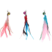 Náhradné pierka Flamingo Maud k mávadlu 20 cm 1 ks mix farieb