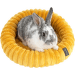 Pelíšek I Love Pets pro hlodavce 30 cm žlutá