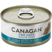 Canagan cat konzerva tuniak, mušľa  75 g