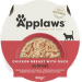 Консервы для кошек – APPLAWS Cat, куриная грудка и утка в бульоне, 60 г