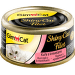 Konzerva pre mačky GimCat ShinyCat kura a krevety 2 × 70 g