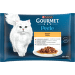 Gourmet Perle multipack DUO kuře-hovězí/krůta-jehněčí/telecí-kachna/králík-zvěřina 4x85g