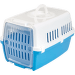 Transportēšanas bokss dzīvniekiem – Savic, Zephos, pacific blue/white, 49,5 x 32,5 x 30 cm