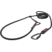 Vodítko Tamer Easylong lanové Twist 4-20 kg, 2,5 m černé