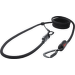 Vodítko Tamer Easylong lanové Twist 8-50 kg, 2,5 m černé