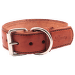 Kožený obojek Tamer 5cm/70cm hnědý