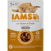 Kapsička IAMS Delights Adult kuře a krůta masem v omáčce 85 g