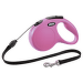  Поводок-рулетка для собак – Flexi New Classic Cord Leashes M 5 м, Pink