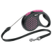 Inerces pavada suņiem - FLEXI Design Dots Cord S, 5 m, pink