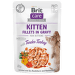Konservi kaķēniem – Brit Care Cat Fillets in Gravy Tender Turkey, 85 g